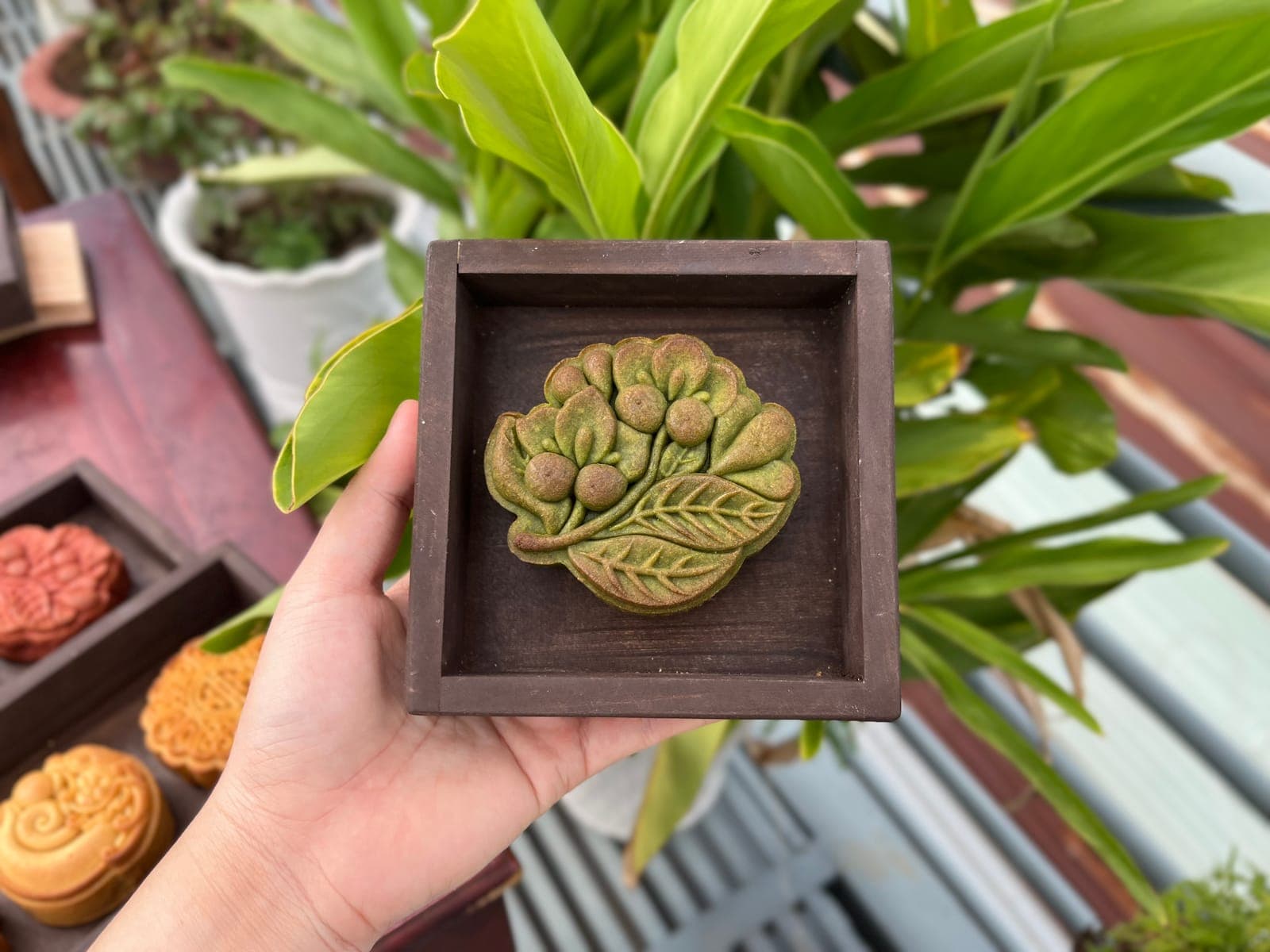 Bánh nướng matcha creamcheese